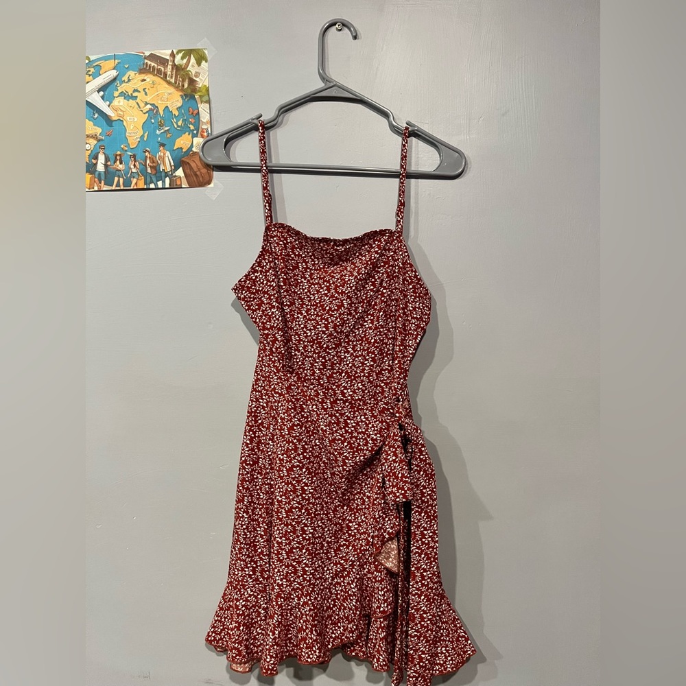 Maroon Sun Dress